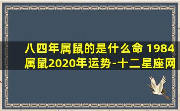 八四年属鼠的是什么命 1984属鼠2020年运势-十二星座网